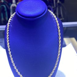 10KT Gold Rope Chain 