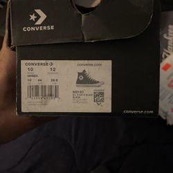 Converse Black & White