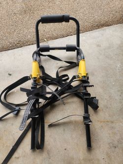 Car trunk bike rack