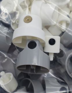 100 Thin Combo Pack 50 NY Thin, 25 Gold Dot Thin, 25 German Outline Tips Caps Nozzles Spray Paint