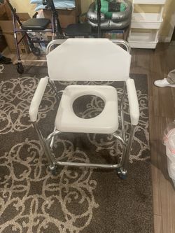 3-in-1 Rolling Shower commode Chair