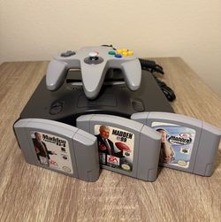 Original Nintendo 64 (N64) Gaming System