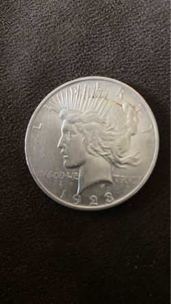 1923 D Peace Silver Dollar