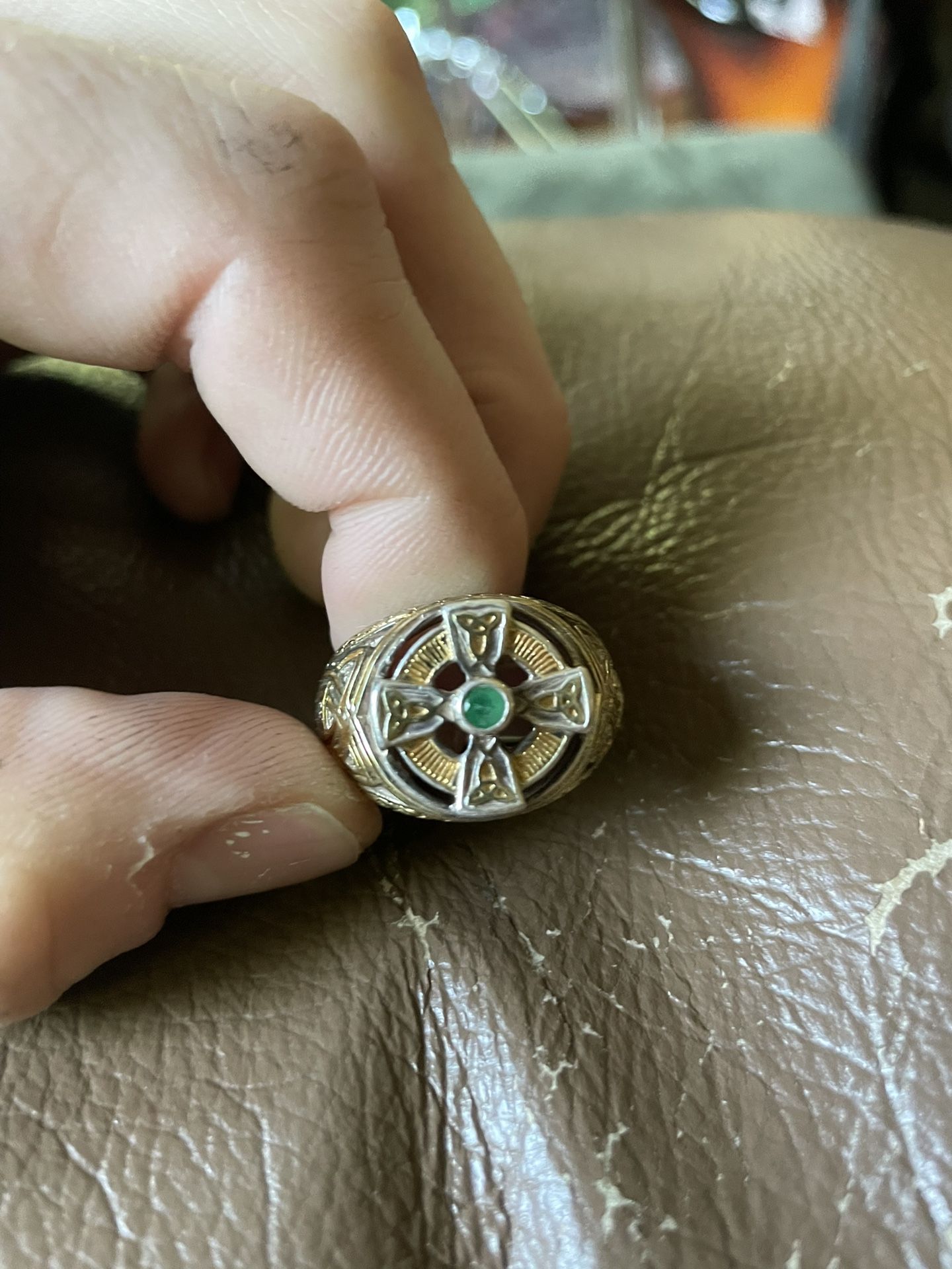 Franklin Mint 925 Celtic Ring