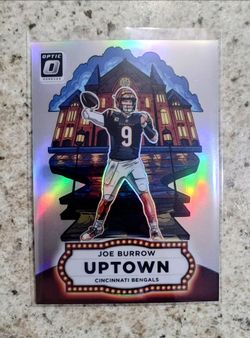 DONRUSS OPTIC JOE BURROW UPTOWN *AMAZING CONDITION, VERY GRADABLE!
