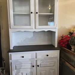 China Cabinet Hutch 