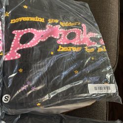 Pink V2 Spider Hoodie Small