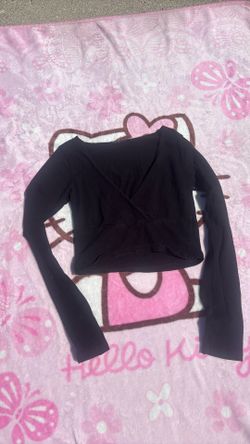 Brandy melville Crossed crop top