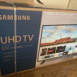 65” SAMSUNG TV (OUT THE BOX)