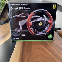 Thrustmaster Ferrari 458 Spider Gaming Wheel Thumbnail