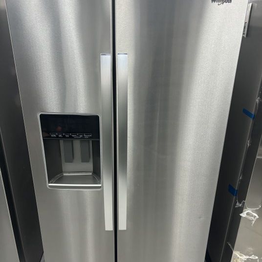 Whirlpool Stainless steel Side-by-Side (Refrigerator) 36 Model WRS571CIHZ - A-00002803