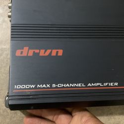 5 Channels Amplifier JVC