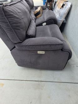 Reclining couches and table