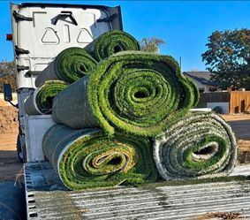 used artificial grass (alpine)