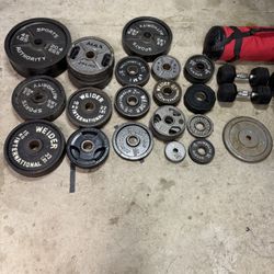 Weight plates for 2 inch barbell