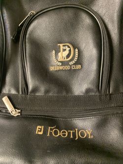 Golf Leather Shoe Bag