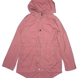 C&C California Denim Jacket Girls Size 10 Pink