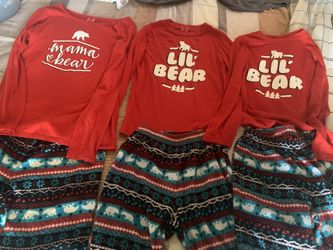 Christmas pjs For Mother And Daughters