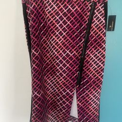 New Pink/ Black Skirt Skirt  Sz 12