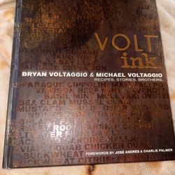 VOLT Ink : Recipes, Stories, Brothers SIGNED by Author Bryan Voltaggio (2011)