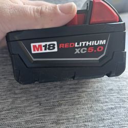 Milwaukee 5.0 Ah Battery 