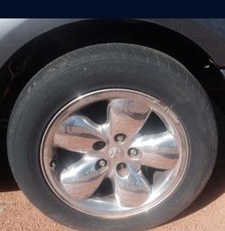 20" Chrome Dodge Wheels With Tires