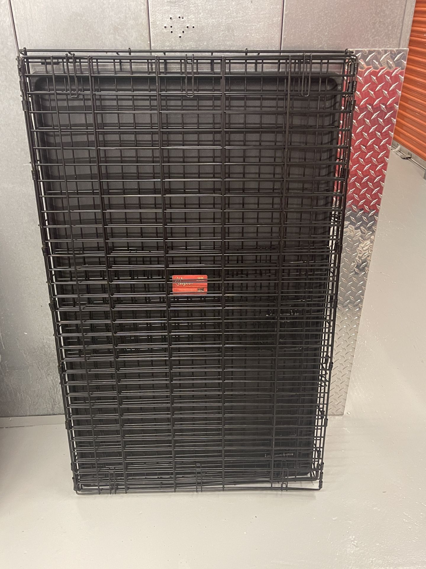 🐶 MidWest XL Life Stages Dog Crate – 48” Heavy-Duty Folding Kennel