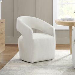 Alivia Fabric Rolling Chair