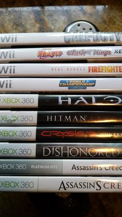 Xbox 360 & Wii Games