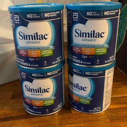 Similac Advance 9 Cans Of Formula 