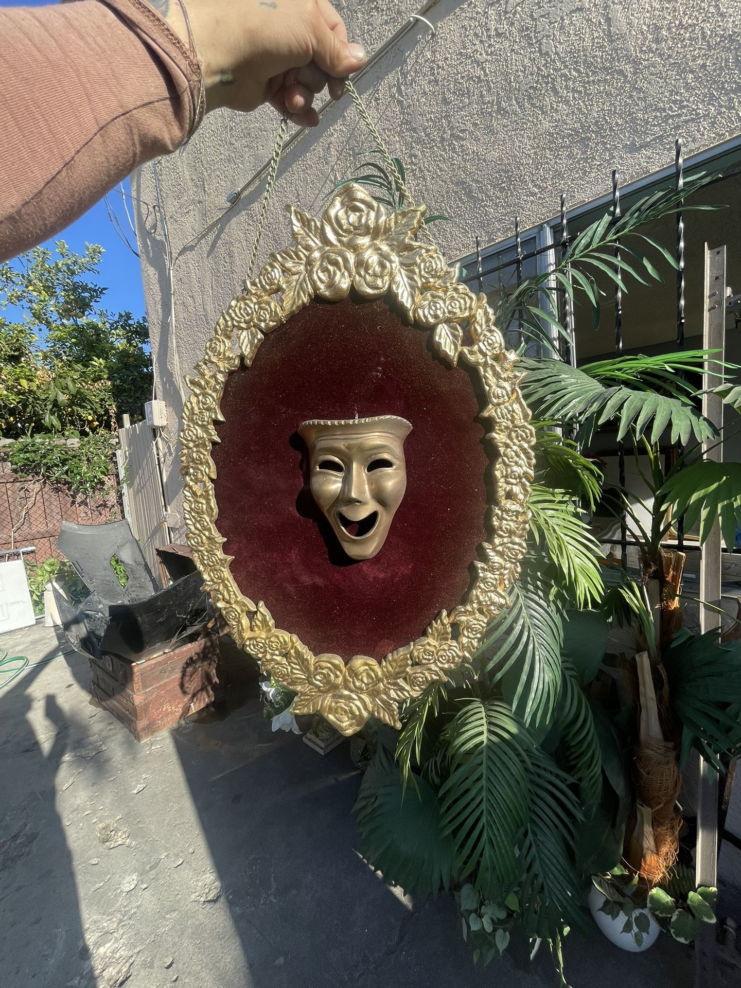 Vintage Make Shift Magic Mirror