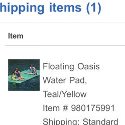 Floating Water pad