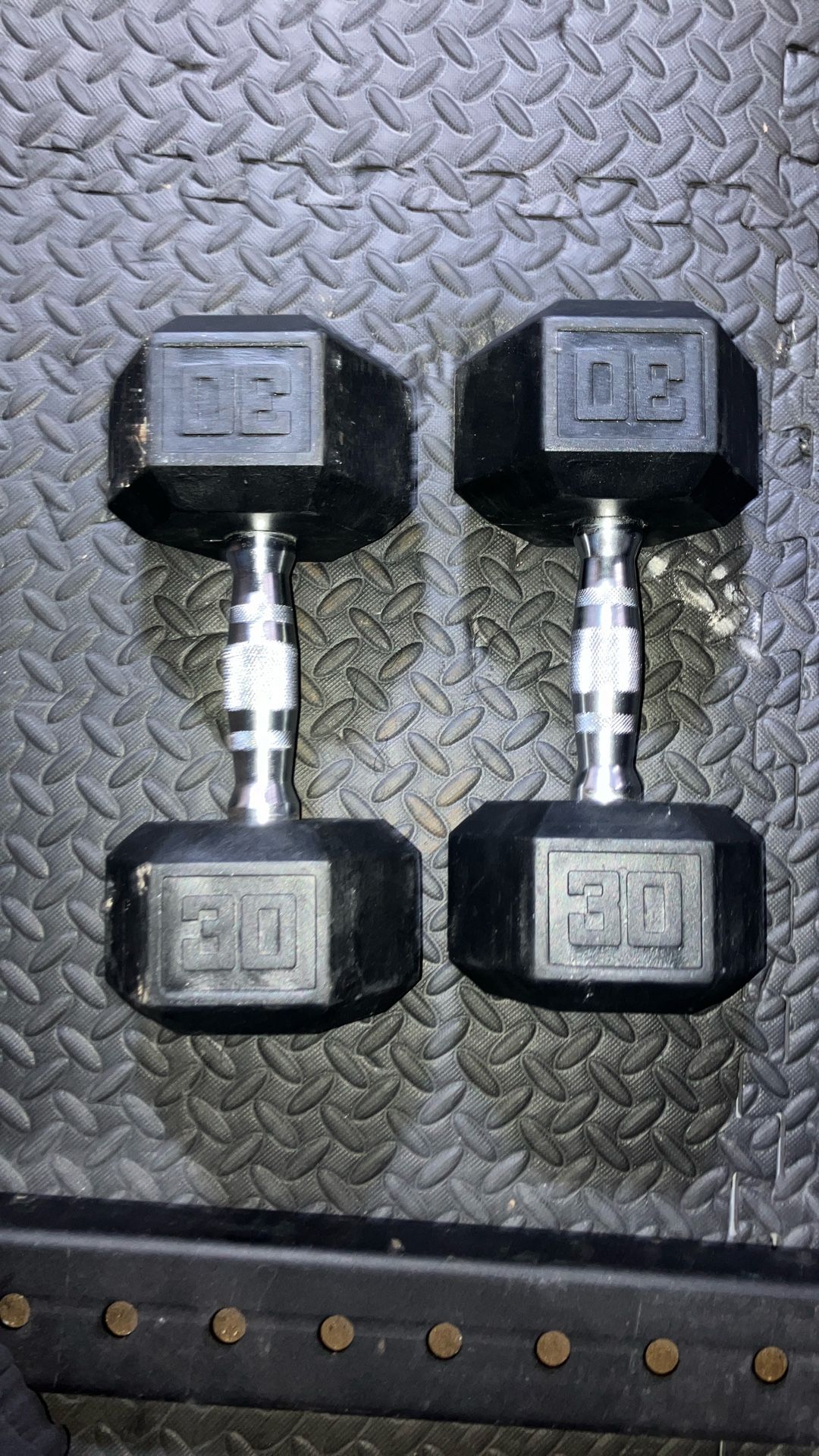 2 30lb Dumbbells