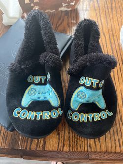 Out of Control Gaming Slippers