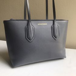 Emporio Armani authenticated leather shoulder bag handbag purse