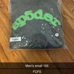 SP5DER HOODIE MENS SMALL