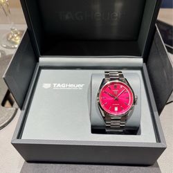 Tag Heuer Carrera 36M Pink- New In Box