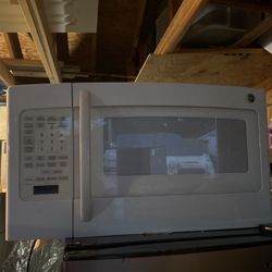 GE - 1.6 Cu. Ft. Over-the-Range Microwave - White