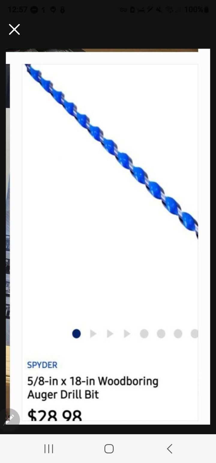 Auger Drill Bit