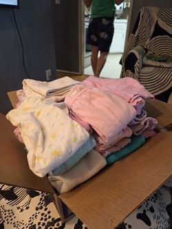 Baby girl blankets and clothing nb-6mo