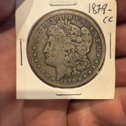 1879 CC Morgan Silver Dollar KEY DATE
