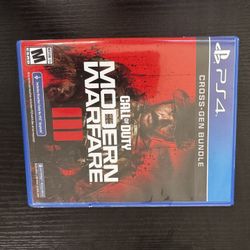 Call Of Duty Modern Warfare 3 Cross Gen