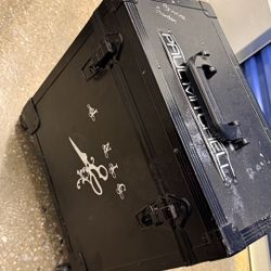 Paul Mitchell Black Rolling Travel Case For Cosmetologist / Hairdresser / Barber