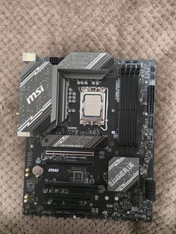 B760 GAMING PLUS WIFI MOBO + Intel I9-12900K CPU