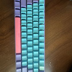 boyi 60% blue switch keyboard 
