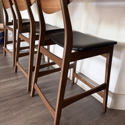 Mid Century Modern Counter Height Chair *3 