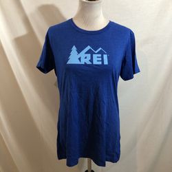 REI Blue Short Sleeve T Shirt - Womens XL, NWT, Bust 21”, Length 27.5”