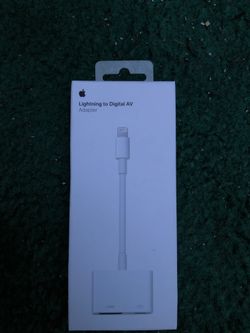 Lightning to digital av adapter