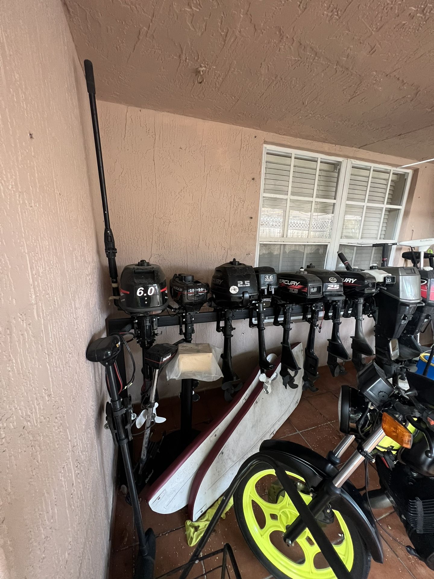 Multiple Outboard Motors 2.5hp 6hp 3.3hp 3.5hp Tiller Out Board Motor