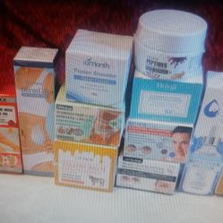 Lot Of 15 Travel size Face Eye Cream Oil Serum Balm 